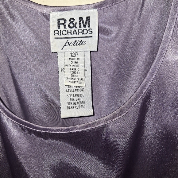 R&M Richards 3 piece skirt set size 12p - Picture 9 of 9
